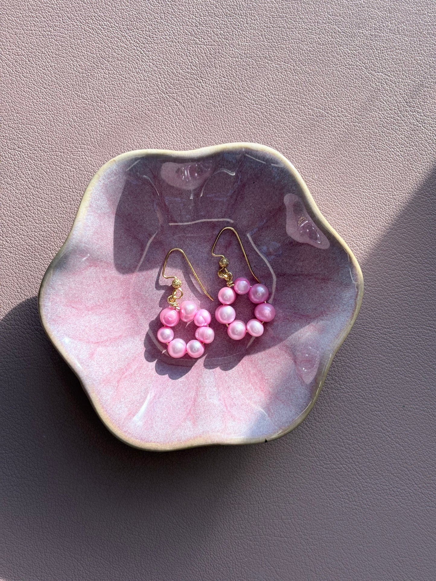Powder Pink Earrings