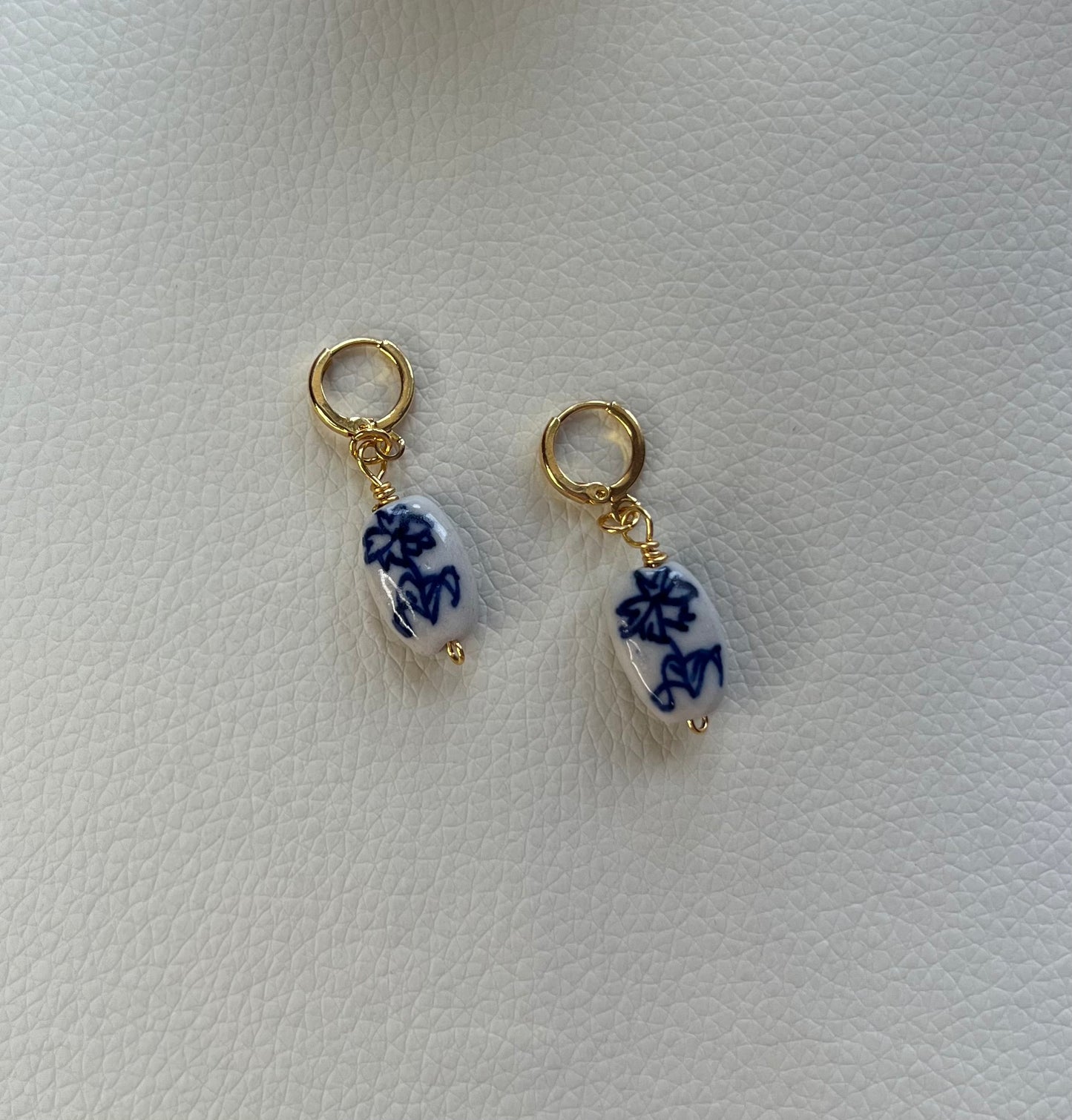 Painted Petal Earrings