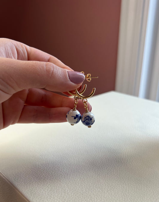 Porcelain Earrings